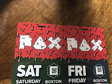 Pax East Badges Have Arrived!! : r/PAX