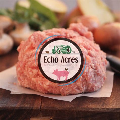 Pasture Raised Ground Sausage - Spicey Flavor – Echo Acres