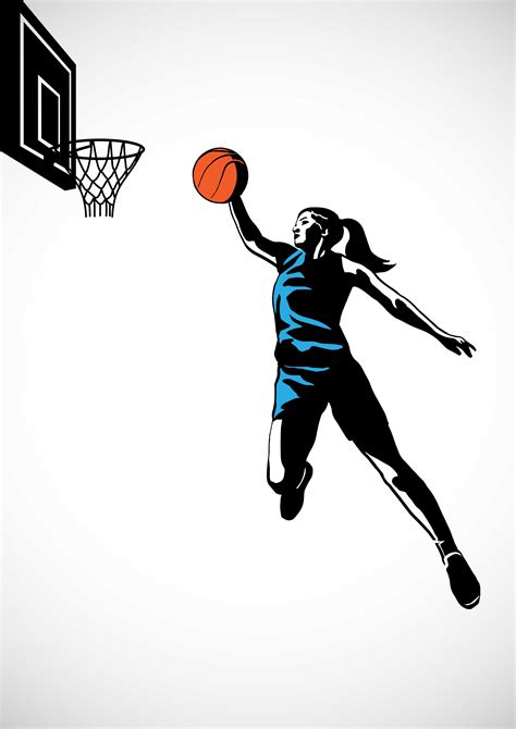 Basketball Player Silhouette SVG