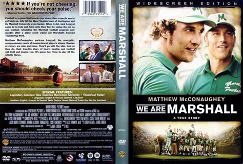 We Are Marshall (2006) WS R1 - Movie DVD - CD label, DVD Cover, Front Cover