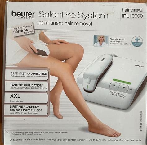 Beurer IPL 10000 dauerhafte Haarentfernung | Kaufen auf Ricardo