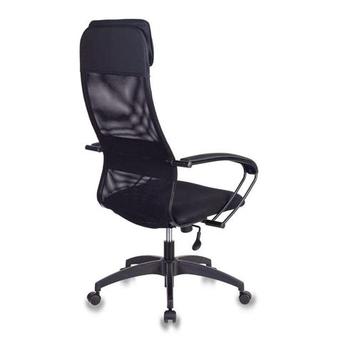 Кресло руководителя Easy Chair 655 TTW сетка/ткань черный, пластик ...