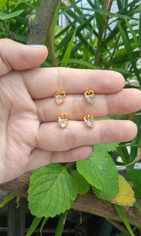 anting giwang fesyen wanita aksesoris  carousell