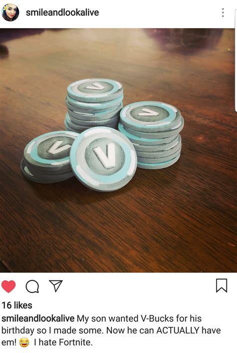 Mom gives son real life V-Bucks. : r/FortNiteBR