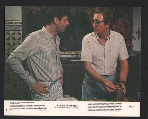 Blame it on Rio-Michael Caine and Joseph Bologna-Color-Still ...