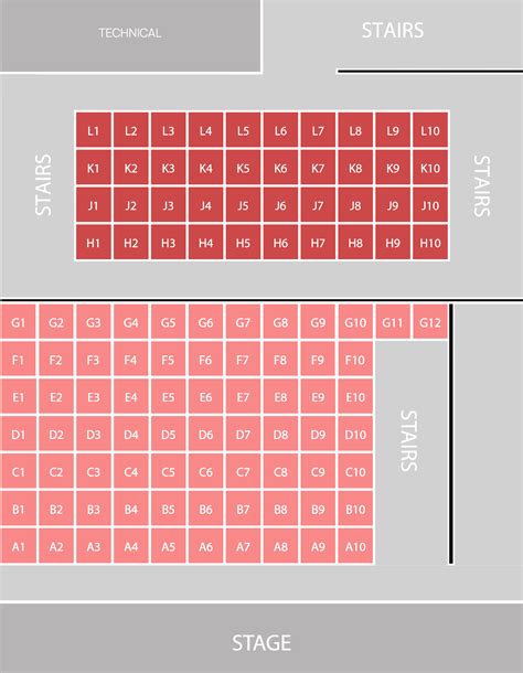 Seating Plan - Sleaford Playhouse