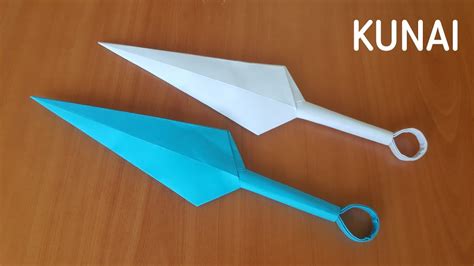 Paper Kunai Template