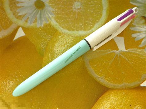 Ручка шариковая автоматическая BIC 4 цвета MADE IN FRANCE РАБОТАЕТ ...