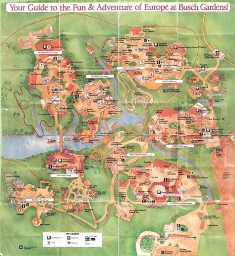 Busch Gardens Williamsburg Parking Lot Map Map : Resume Examples