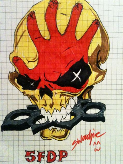 Five Finger Death Punch skull by Duality10 on DeviantArt