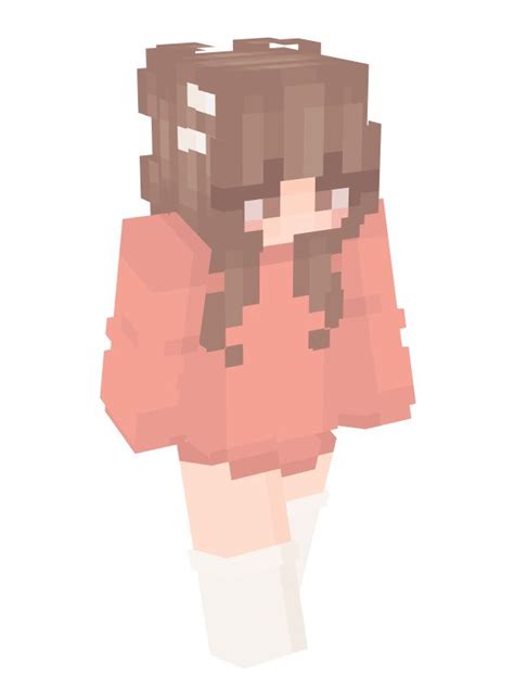 Minecraft Skins layout for Girls | Minecraft skins aesthetic, Minecraft ...