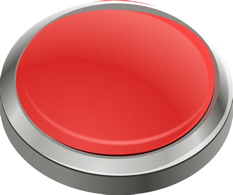 Red Button PNG Transparent Images
