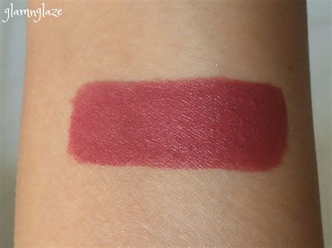 GlamNGlaze: Review : GOSH's Velvet Touch Matt Lipstick Shade 023, Chestnut