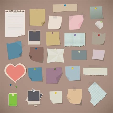 vector flat paper collection