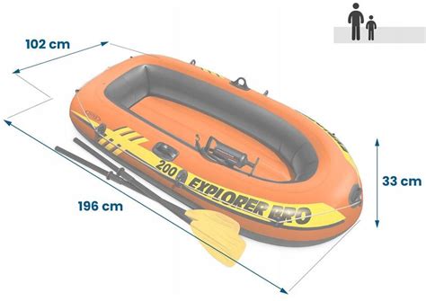 Intex Надувний Човен Explorer Pro 200: ціна 1420 грн - купити Човни на ...