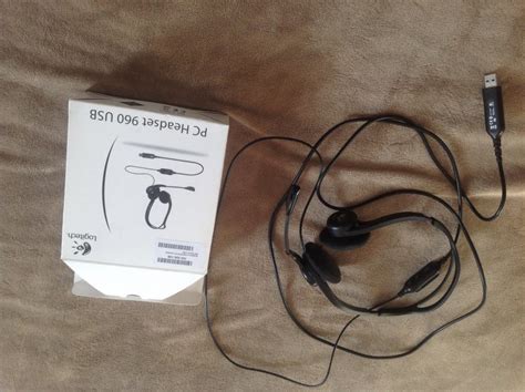 logitech PC Headset 960 USB - NOVO
