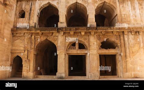 Inside View of Koshak Mahal, Chanderi, Madhya Pradesh, India Stock ...