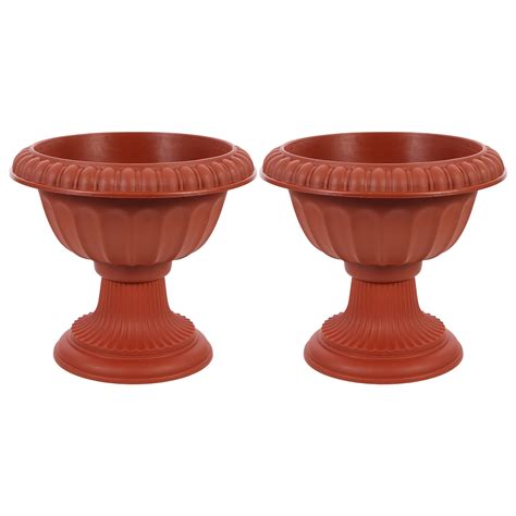 Set of 5 Road Guiding Plant Container Tree Decorations Outdoor