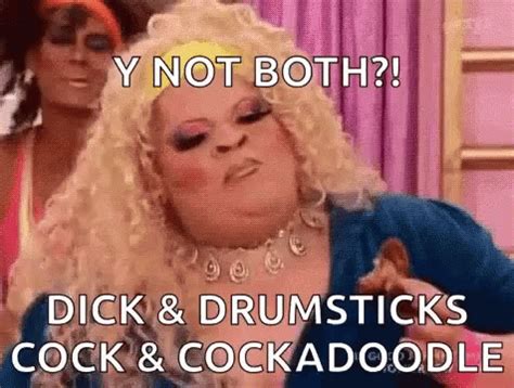 Porque No Los Dos Rupaul's Drag Race Meme GIF | GIFDB.com