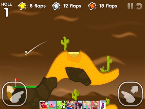 Flappy Golf 2 review - Flappy Bird meets sticky golf all over again | Pocket Gamer