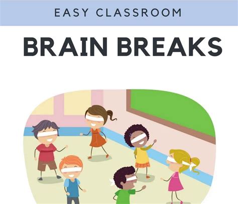 5 Easy Brain Breaks for Your Classroom @coolcatteacher