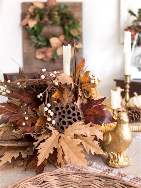 How To Create A Rustic Thanksgiving Cornucopia Centerpiece - Midwest ...