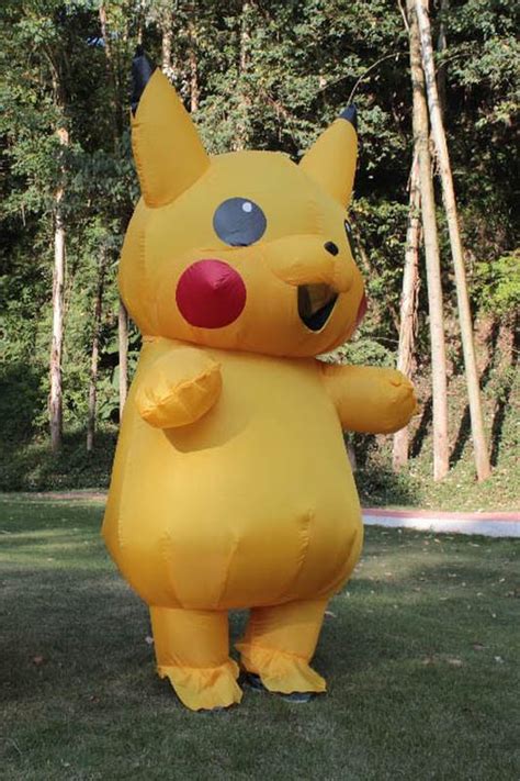 Надувной костюм Пикачу RESTEQ для взрослого. Pikachu костюм. П...: цена ...