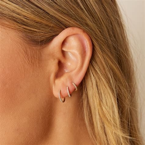 14k Gold Huggie Earrings - Lifetime Guarantee & FREE U.S. Shipping