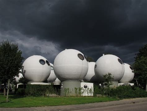 bolwoningen neighborhood  spherical homes unusual places