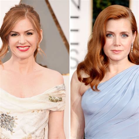 Isla Fisher And Amy Adams Side By Side