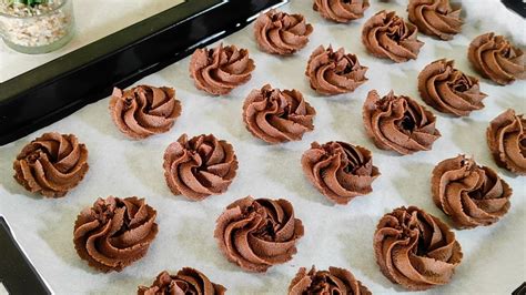 kue kering lebarankue semprit coklat kue semprit dahlia resep kue