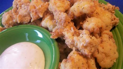 batter dipped deep fried cauliflower recipe foodcom