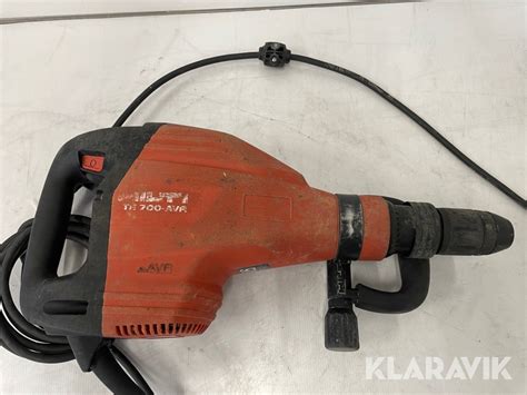 Mejselhammare Hilti TE700-AVR, Svalöv, Klaravik auktioner