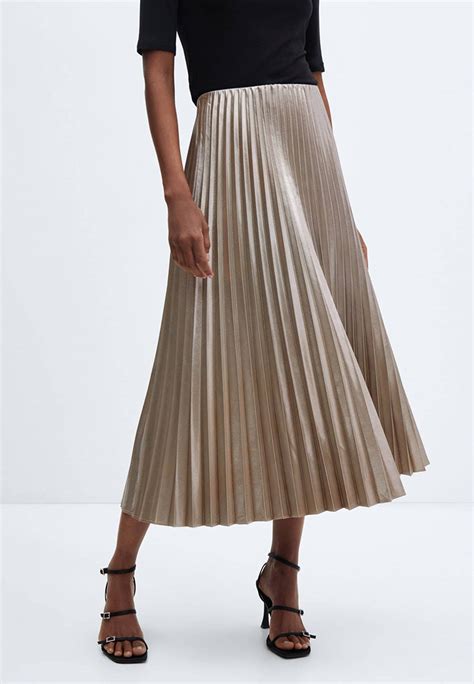 Юбка Mango DISCO, цвет: золотой, RTLADA713301 — купить в интернет ...