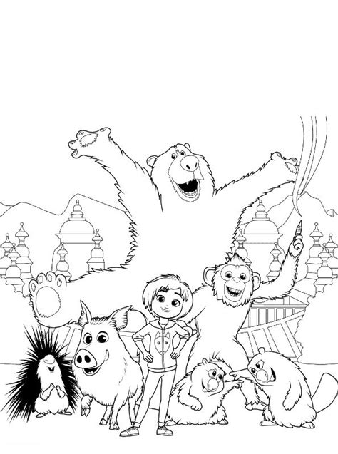 Kids-n-fun.com | Coloring page Wonder Park Wonder Park 2