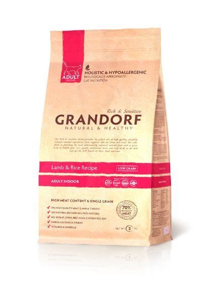 Grandorf корм д/к Индор ягненок/рис 2кг