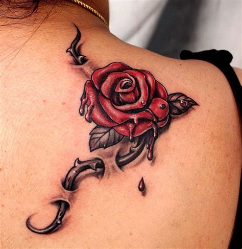 Rose Tattoo Designs & Ideas for Men and Women