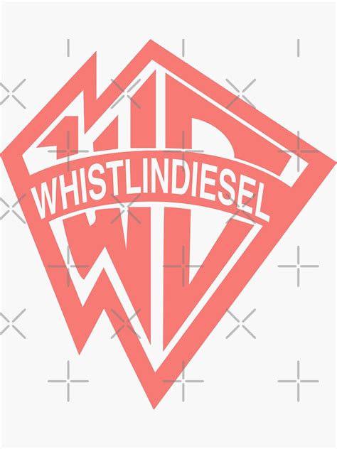 Whistlin Diesel Merch Logo Sticker Whistlindiesel Sticker ...