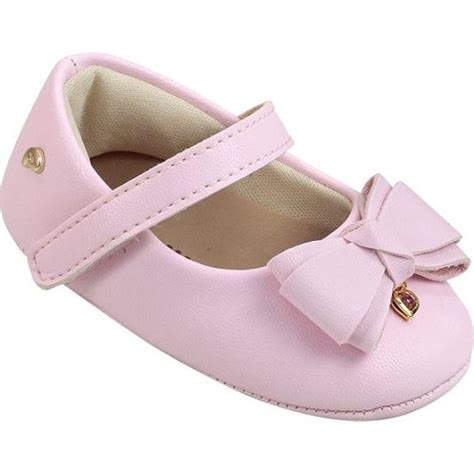 Sapato Infantil De Menina - Sapato Bebê Menina Pampili NINA cor Rosa Suspiro | Pilili Moda Infantil
