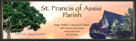 Mass Schedule – St. Francis of Assisi