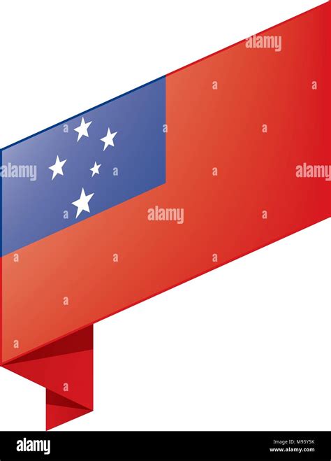 Samoa flag, vector illustration Stock Vector Image & Art - Alamy