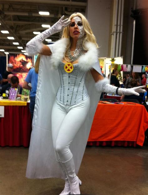 Emma Frost Cosplay - Dallas Comic Con Emma 3 by EmmaTate on DeviantArt