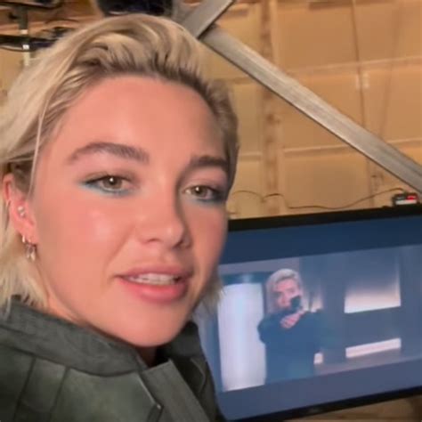 Florence Pugh gives fans behind-the-scenes tour of Thunderbolts set ...