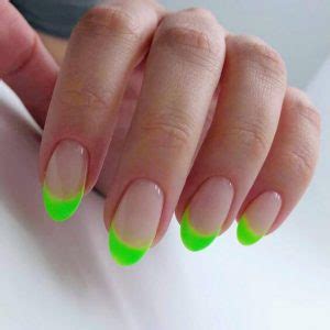 20 Summer Neon French Manicures: Bold & Bright Nail Trends