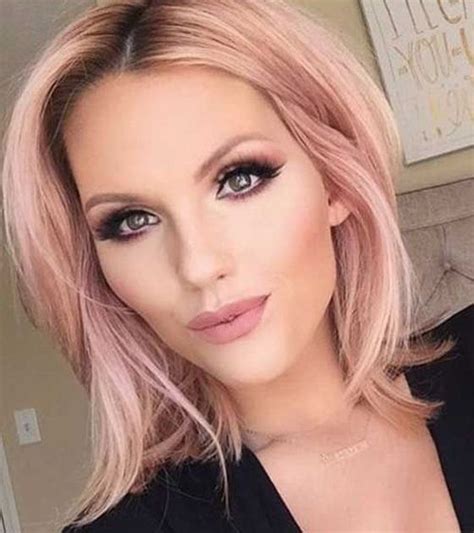 Клубничный блонд - 215 фото волос и выбор краски | Hair color pink ...