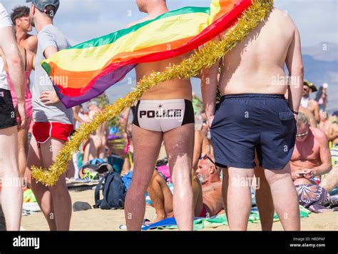 Start of German carnival season celebrations on Gay nudist beach at ...