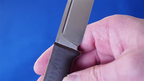 Нож Фиксед, мастер Кукин Алексей Vanadis 10 micarta Russia - YouTube