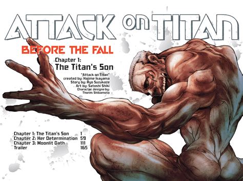 Read online Attack on Titan: Before the Fall comic - Issue #1