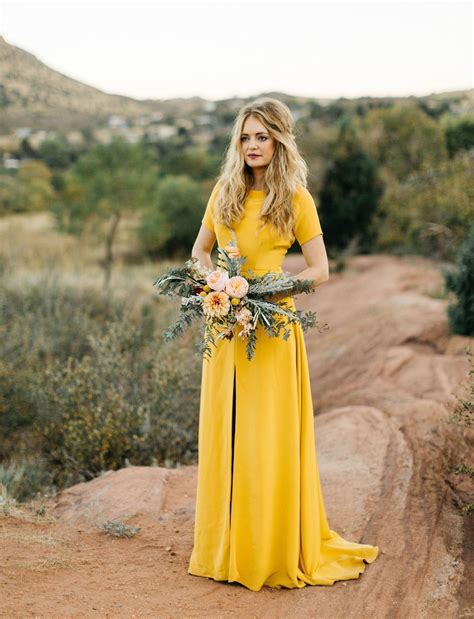 yellow dresses to wear to a wedding
