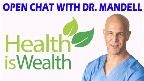 open chat  dr mandell youtube